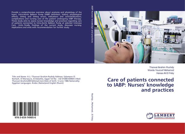 Produktbild: Care of patients connected to IABP: Nurses' knowledge and practices