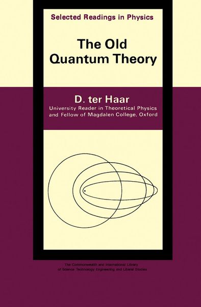 Produktbild: The Old Quantum Theory