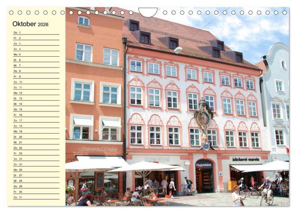 Produktbild: Landshut erleben (Wandkalender 2026 DIN A4 quer), CALVENDO Monatskalender