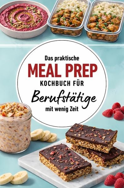 Produktbild: Das praktische Meal Prep Kochbuch f&uuml;r Berufst&auml;tige mit wenig Zeit: