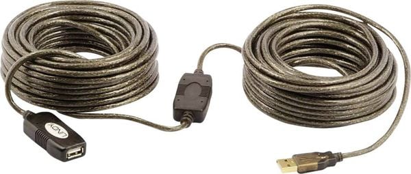 LINDY USB-Kabel USB 2.0 USB-A Stecker, USB-A Buchse 20.00m 42631