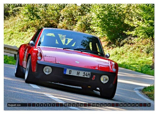 Produktbild: Porsche Oldtimer - EGGBERG KLASSIK - Der Berg ruft (Wandkalender 2026 DIN A2 quer), CALVENDO Monatskalender