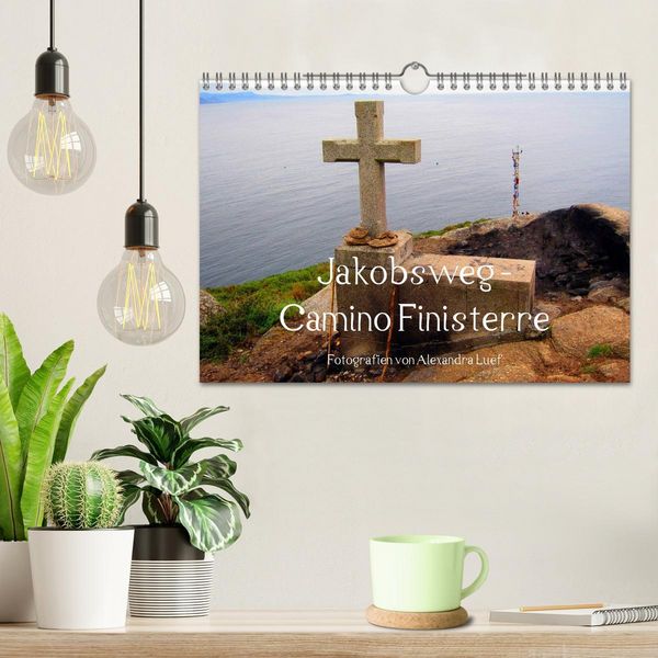 Produktbild: Jakobsweg - Camino Finisterre (Wandkalender 2026 DIN A4 quer), CALVENDO Monatskalender