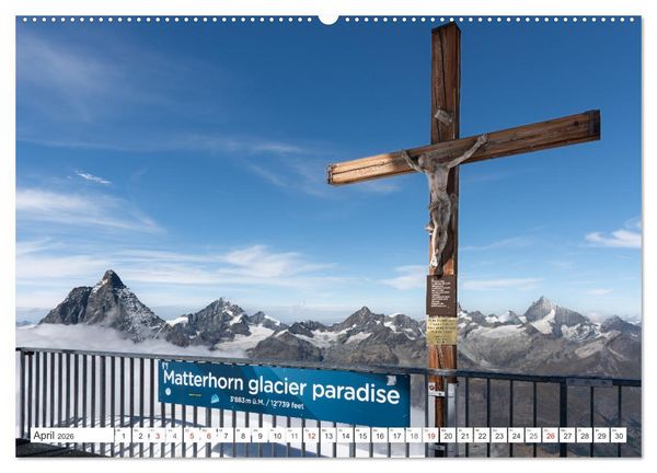 Produktbild: Matterhorn - Berg der Berge (Wandkalender 2026 DIN A2 quer), CALVENDO Monatskalender