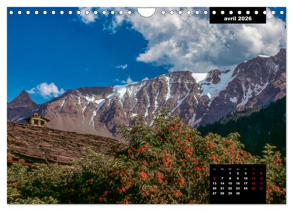 Produktbild: Savoie et Vanoise Sur les sentiers de randonn&eacute;e (Calendrier mural 2026 DIN A4 vertical), CALVENDO calendrier mensuel
