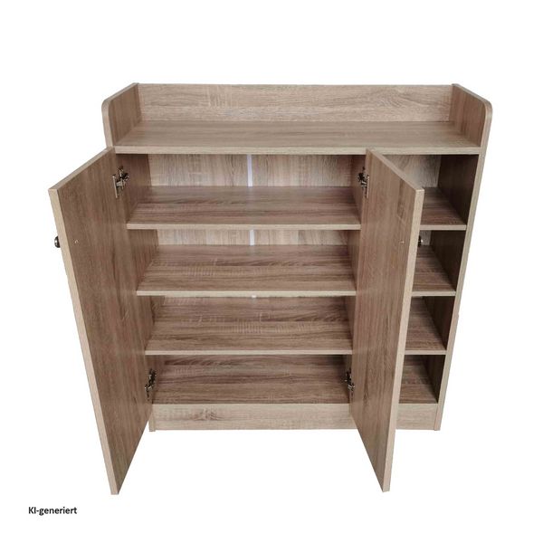 Produktbild: HTI-Line HTI-Line Kommode Nina mit 8 Regalf&auml;chern HTI-Line Kommode Nina mit 8 Regalf&auml;chern