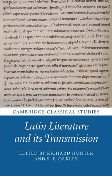 Produktbild: Latin Literature and its Transmission
