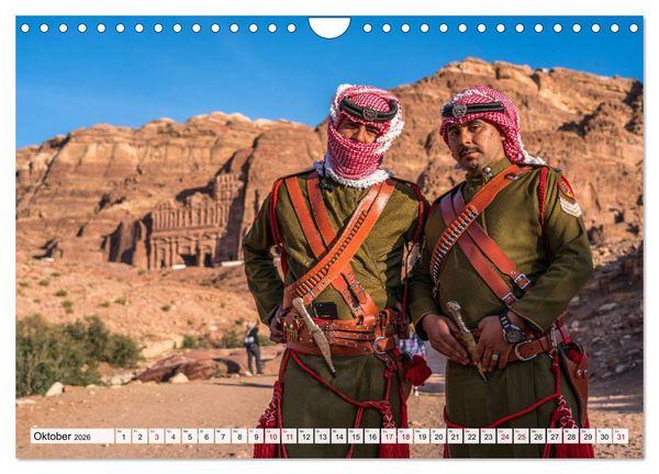 Produktbild: Jordanien (Wandkalender 2026 DIN A4 quer), CALVENDO Monatskalender