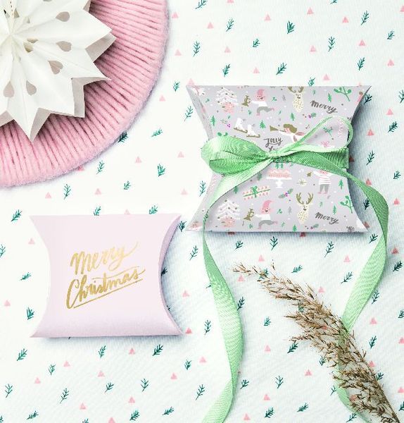 Produktbild: Geschenkschachteln, Jolly Christmas, Pastell