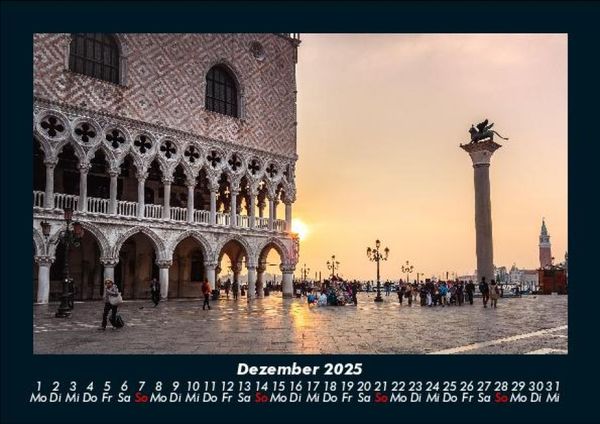 Produktbild: Venedig 2025 Fotokalender DIN A5