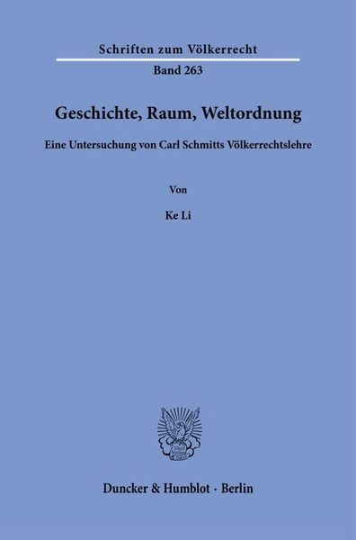 Produktbild: Geschichte, Raum, Weltordnung