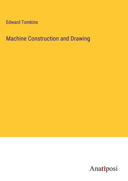 Produktbild: Machine Construction and Drawing