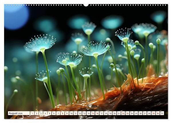 Produktbild: Wunderwelt Mikrokosmos (Wandkalender 2026 DIN A2 quer), CALVENDO Monatskalender