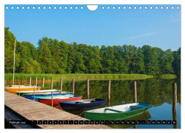 Produktbild: Stille Seen um Himmelpfort (Wandkalender 2026 DIN A4 quer), CALVENDO Monatskalender