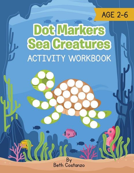 Produktbild: Dot Marker Sea Creatures - Activity Workbook