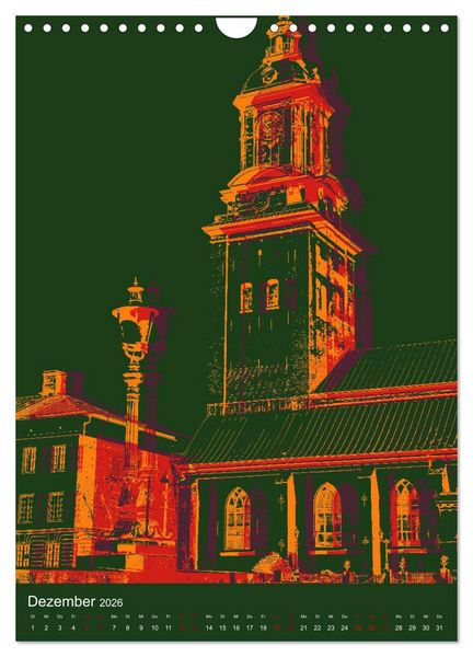 Produktbild: POP-ART meets G&ouml;teborg (Wandkalender 2026 DIN A4 hoch), CALVENDO Monatskalender
