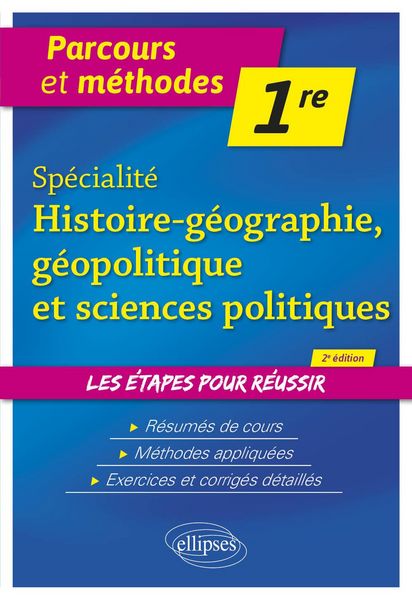 Produktbild: Sp&eacute;cialit&eacute; Histoire-g&eacute;ographie, g&eacute;opolitique et sciences politiques - 1re