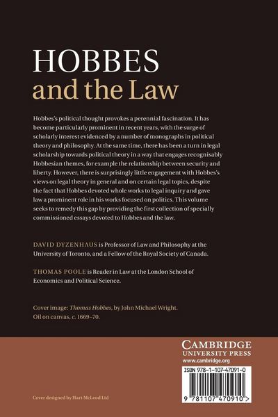 Produktbild: Hobbes and the Law