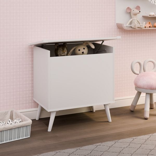 Produktbild: Holz Sitztruhe Sitzbank Truhe Kiste Bosula L