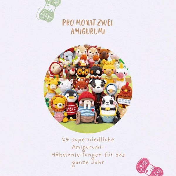 Produktbild: Durchs Jahr mit Amigurumi