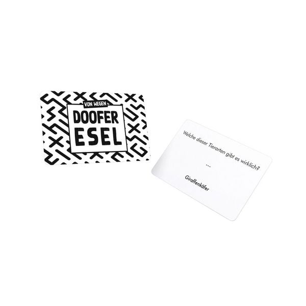 Partyspiel Doofer Esel