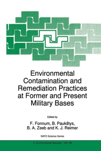Produktbild: Environmental Contamination and Remediation Practices at Former and Present Military Bases