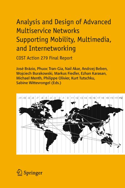 Produktbild: Analysis and Design of Advanced Multiservice Networks Supporting Mobility, Multimedia, and Internetworking