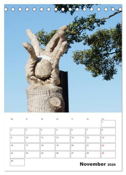 Produktbild: Rheinsberg mit Hafendorf (Tischkalender 2026 DIN A5 hoch), CALVENDO Monatskalender