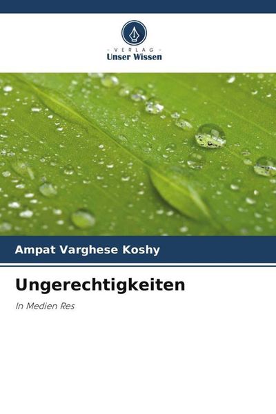 Produktbild: Ungerechtigkeiten