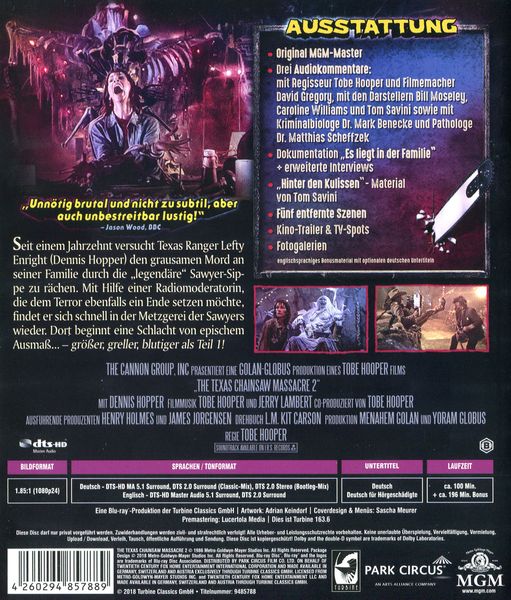 Produktbild: The Texas Chainsaw Massacre 2