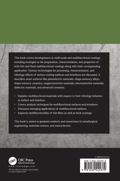 Produktbild: Multi-scale and Multifunctional Coatings and Interfaces for Tribological Contacts