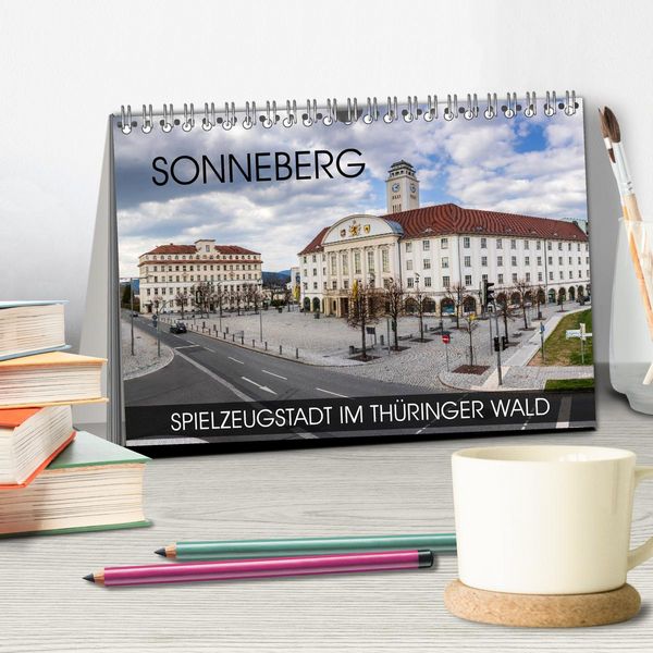 Produktbild: Sonneberg - Spielzeugstadt im Th&uuml;ringer Wald (Tischkalender 2026 DIN A5 quer), CALVENDO Monatskalender