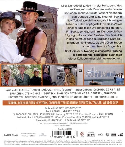 Produktbild: Crocodile Dundee II