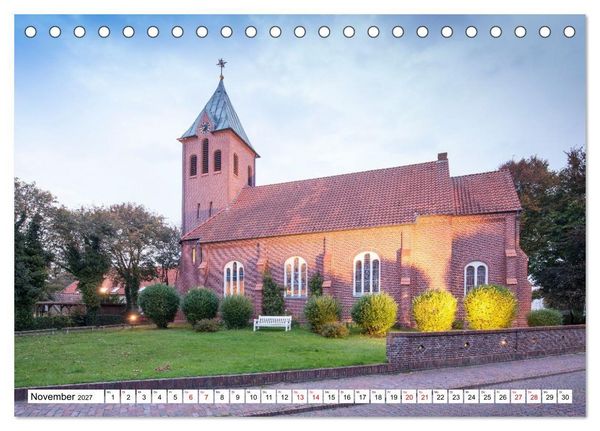 Produktbild: Wangerooge - Momente einer Reise (Tischkalender 2027 DIN A5 quer), CALVENDO Monatskalender