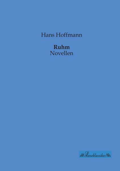 Produktbild: Ruhm