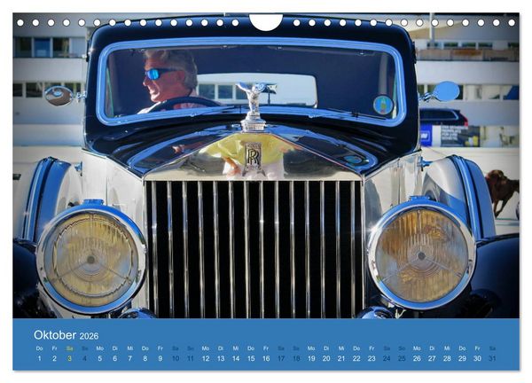Produktbild: Rolls Royce Revival (Wandkalender 2026 DIN A4 quer), CALVENDO Monatskalender