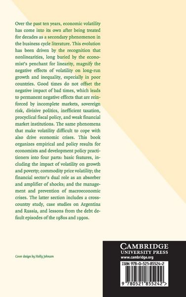 Produktbild: Managing Economic Volatility and Crises