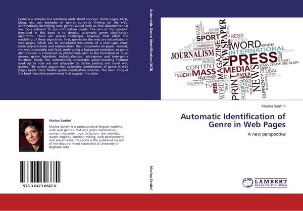 Produktbild: Automatic Identification of Genre in Web Pages