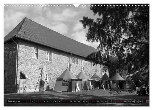 Produktbild: Das Mittelalter - Ein Besuch im Feldlager (Wandkalender 2026 DIN A3 quer), CALVENDO Monatskalender
