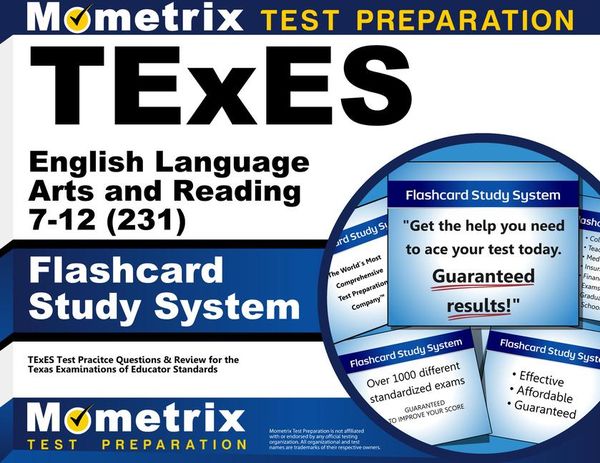 Produktbild: TExES English Language Arts and Reading 7-12 (231) Flashcard Study System