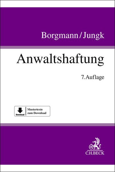 Produktbild: Anwaltshaftung