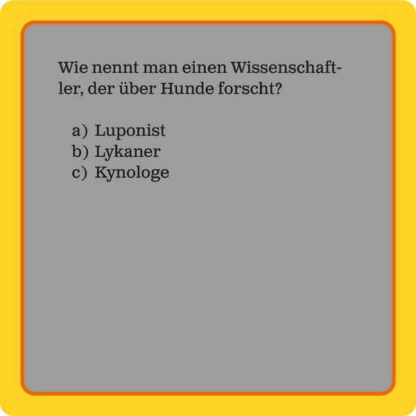 Produktbild: Das Hunde-Quiz (Neuauflage)
