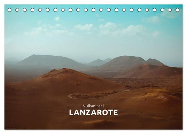 Produktbild: Vulkaninsel &ndash; Lanzarote (Tischkalender 2026 DIN A5 quer), CALVENDO Monatskalender