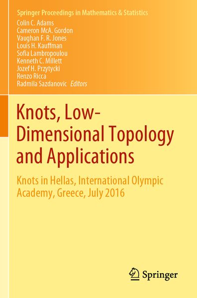 Produktbild: Knots, Low-Dimensional Topology and Applications