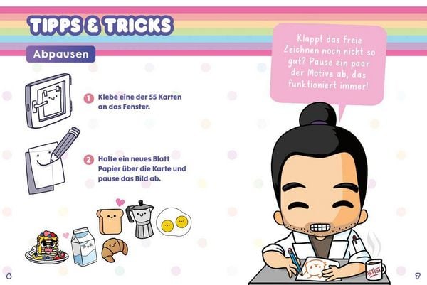 Produktbild: 55 x Zeichnen &ndash; Kawaii: Dein Kartenset