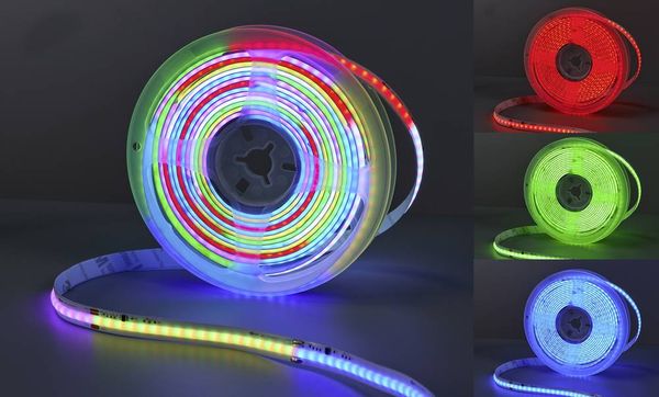 Produktbild: Sygonix SY-5773494 LED-Streifen-Komplettset mit Stecker 230V 5m RGB 1St.
