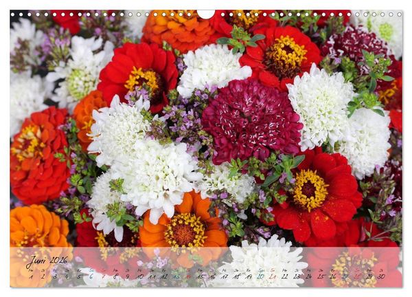 Produktbild: Bl&uuml;ten dicht an dicht (Wandkalender 2026 DIN A3 quer), CALVENDO Monatskalender
