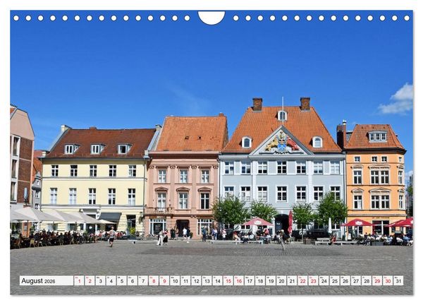 Produktbild: Stralsund, die wundersch&ouml;ne Hansestadt am Strelasund (Wandkalender 2026 DIN A4 quer), CALVENDO Monatskalender