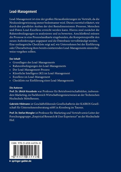 Produktbild: Lead-Management