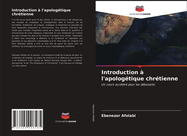 Produktbild: Introduction &agrave; l'apolog&eacute;tique chr&eacute;tienne